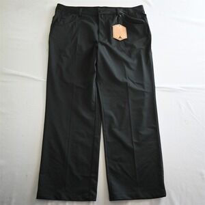 New Fit‎ Space 42x30 Black Stretch Performance Golf Mens Dress Pants